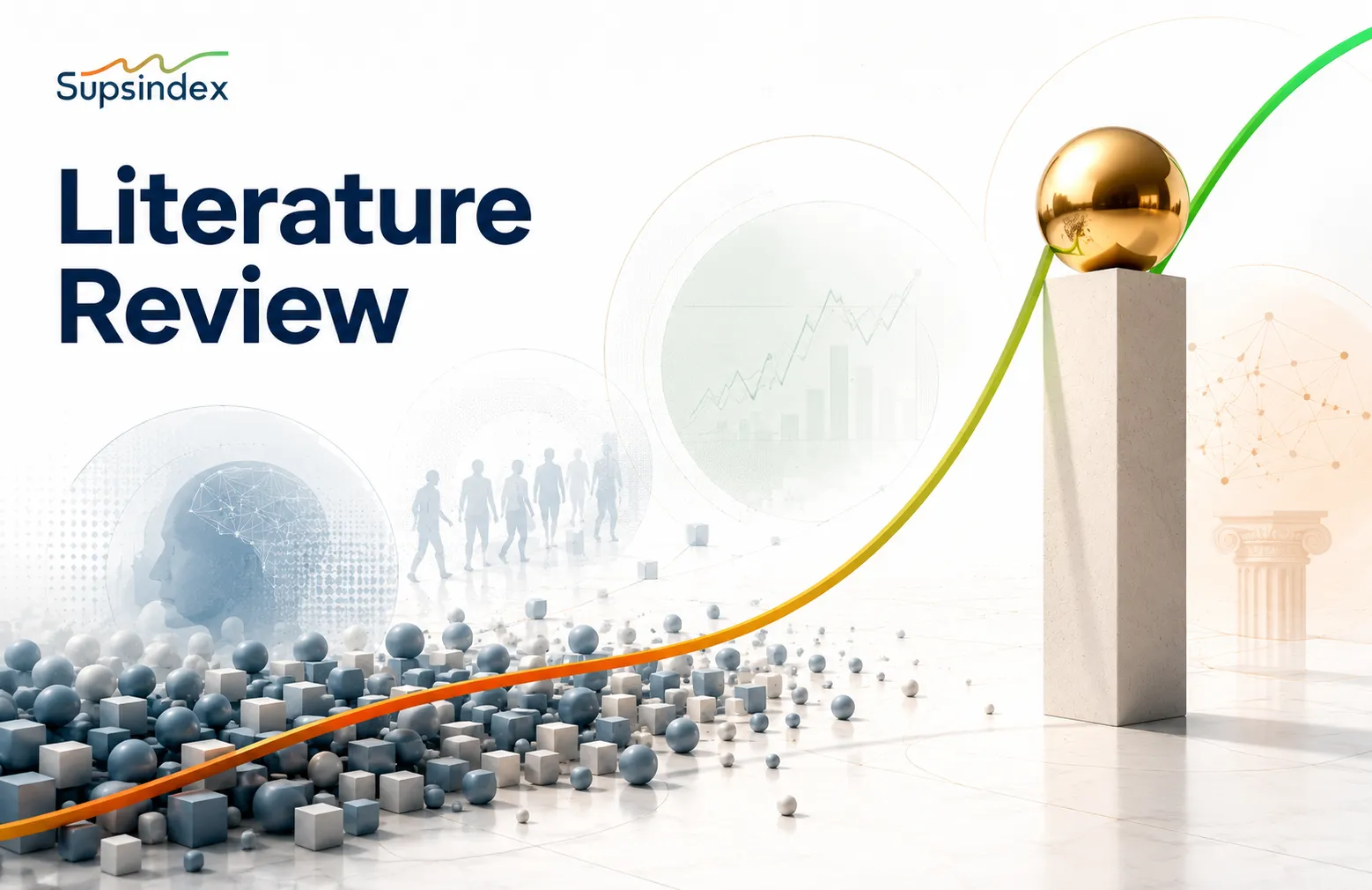 Literature review illustration depicting the shift from traditional metrics to behavioral analysis in understanding venture capital churn.