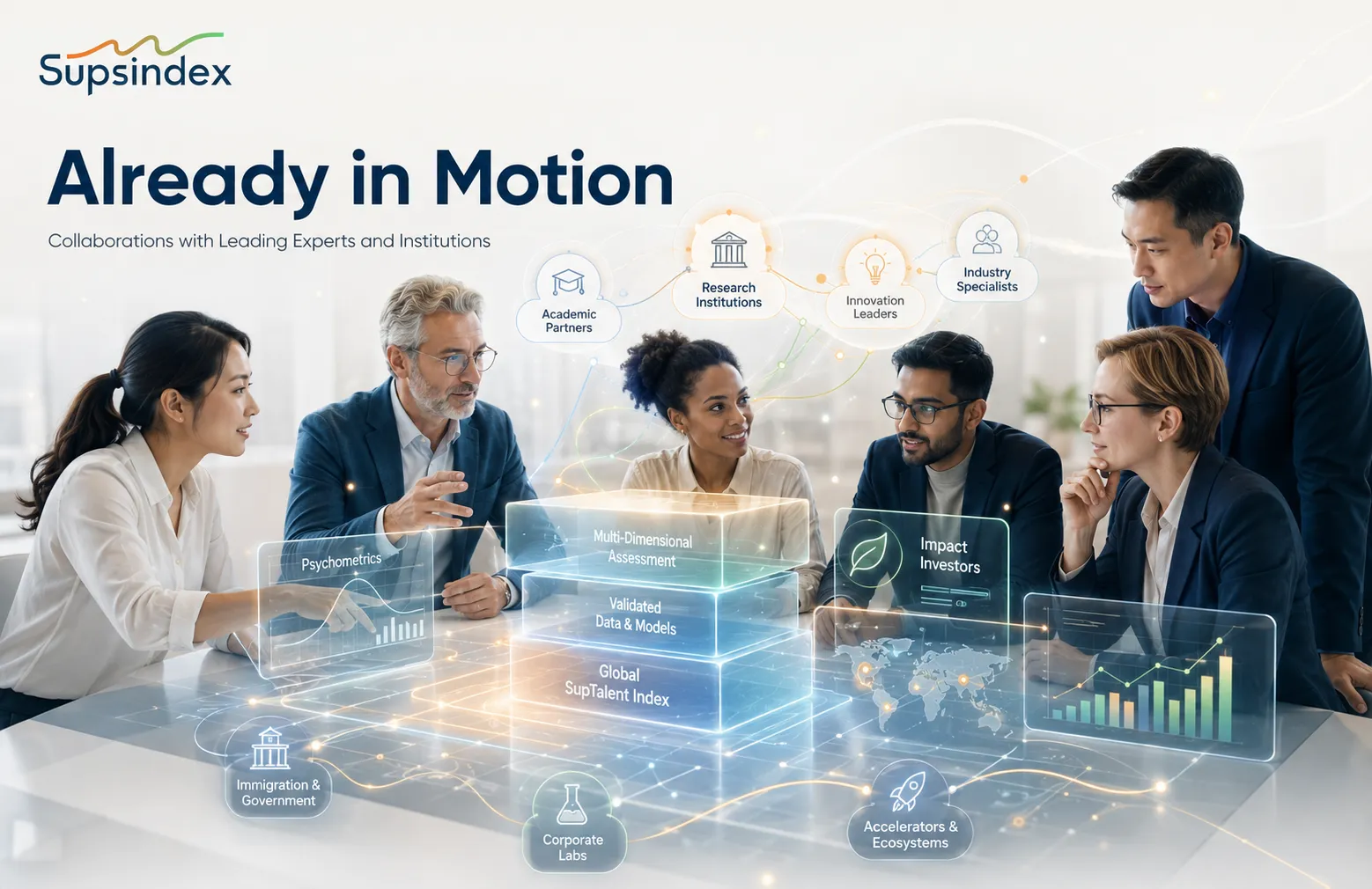 A global network map showing how the Index Studio ecosystem is already in motion.
