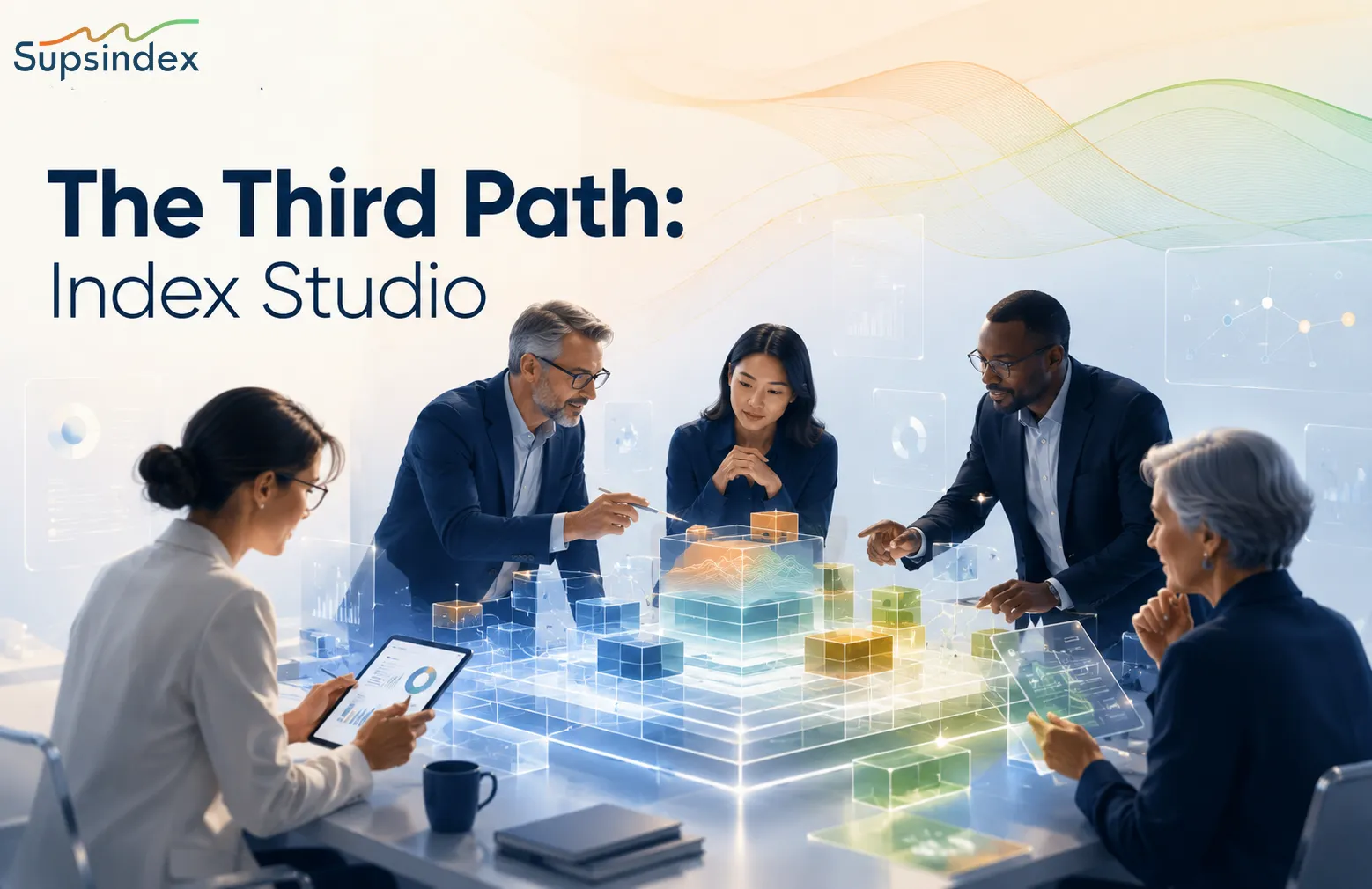 A visual representation of The Third Path, bridging the gap between passive measurement and active co-creation.